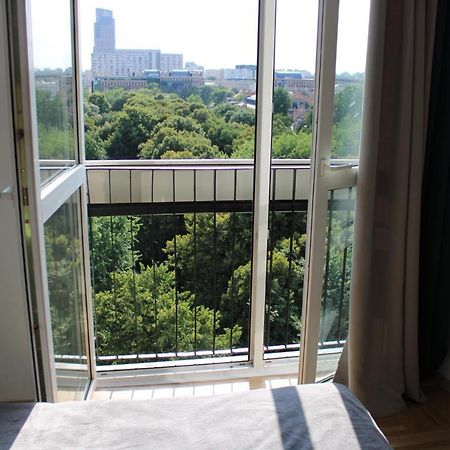 Strict Center Warsaw Comfortable Apartment, 10Th-Floor With Beautiful View On The Park And Skyscrapers, Free Wifi, Self Check-In/Out Eksteriør bilde
