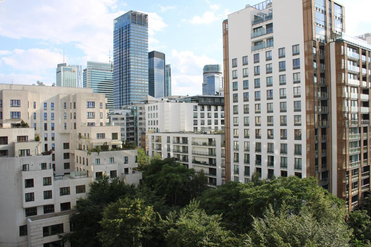 Strict Center Warsaw Comfortable Apartment, 10Th-Floor With Beautiful View On The Park And Skyscrapers, Free Wifi, Self Check-In/Out Eksteriør bilde